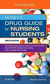 [중고] Mosby‘s Drug Guide for Nursing Students (Paperback, 12)