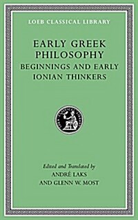 Early Greek Philosophy, Volume I: Introductory and Reference Materials (Hardcover)