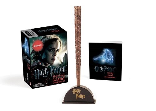 Harry Potter Hermiones Wand with Sticker Kit: Lights Up! (Novelty)
