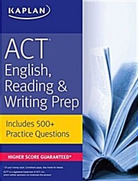 ACT English, Reading, & Writing Prep: Includes 500+ Practice Questions (Paperback, 3)