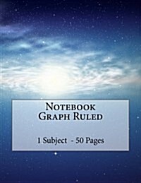 Notebook - Graph Ruled - 1 Subject - 50 Pages: College with Margin and Quad - 8.5 X 11 Inches - 21.59 X 27.94 CM - 25 Sheets - Original Design 7 (Paperback)