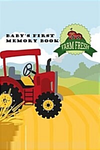 Babys First Memory Book: Farm Baby (Paperback)