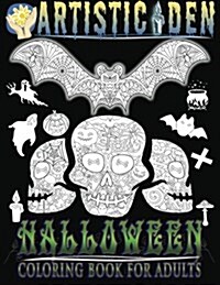 Halloween Coloring Book for Adults: Unique Halloween Tangle Designs (Paperback)