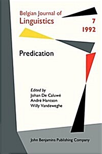 Predication (Paperback)