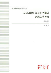 국내금융의 점포수 변화와 변동요인 분석