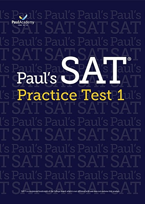 Pauls SAT Practice Test 1