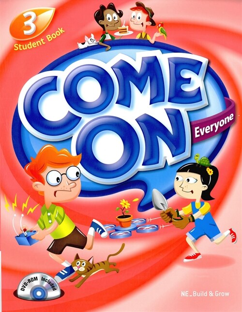 [중고] Come on Everyone 3 : Student Book (Theater Storybook + DVD-ROM & MP3 CD)