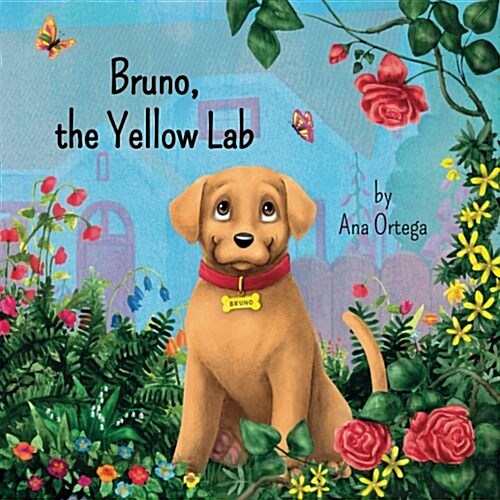 Bruno, the Yellow Lab (Paperback, Large Print)