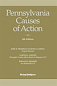 Pennsylvania Causes of Action 2015 (Paperback)