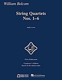 String Quartets Nos. 1-6: Study Score (Paperback)