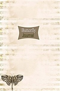 Butterfly Journal: 150+ Pages Lined Journal - Cute (Paperback)