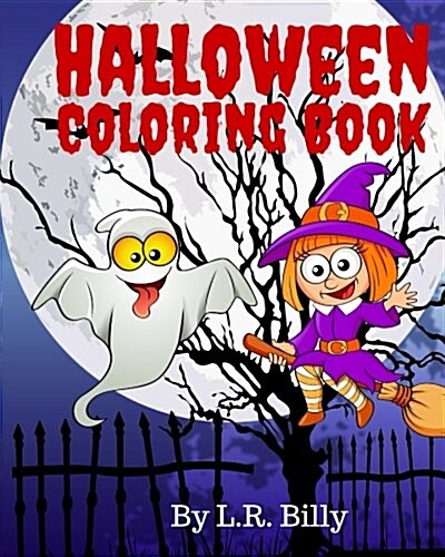 Halloween Coloring Book: Bonus Halloween Bingo (Paperback)