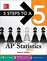 [중고] 5 Steps to a 5 AP Statistics 2017 (Paperback, 7)