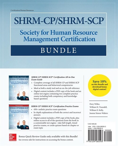 Shrm-cp/Shrm-scp Certification Bundle (Paperback)