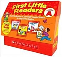 First Little Readers: Guided Reading Level a (Classroom Set): A Big Collection of Just-Right Leveled Books for Beginning Readers (Boxed Set)