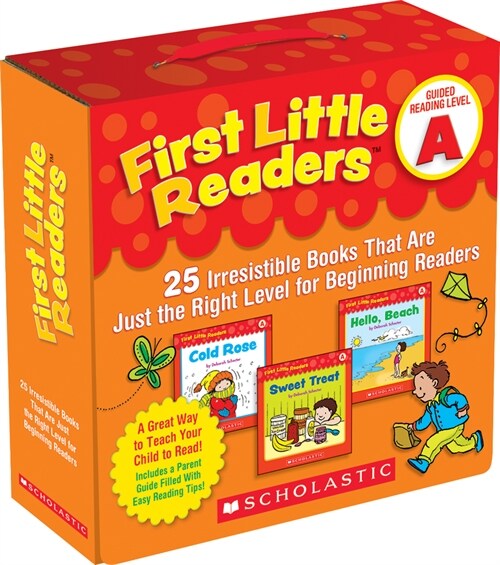 First Little Readers Parent Pack: Guided Reading Level a: 25 Irresistible Books That Are Just the Right Level for Beginning Readers (Boxed Set)