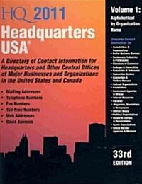 Headquarters USA 2011 (Hardcover, 33th)