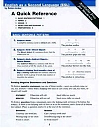 ESL Quick Reference Card (Hardcover)