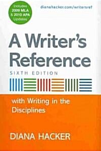 A Writers Reference With Writing in the Disciplines (Paperback, 6th, Spiral)
