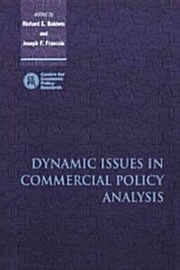 Dynamic Issues in Commercial Policy Analysis (Paperback)