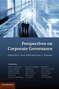 Perspectives on Corporate Governance (Hardcover)
