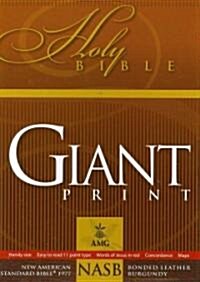 Giant Print Bible-NASB-Handy-Size (Bonded Leather)