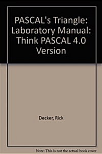 Lab Manual to Accompany Pascals Triangle (Paperback, Diskette)