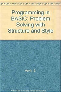 Programming in Basic (Hardcover, Diskette, 2nd)