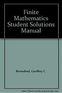 Finite Mathematics (Paperback, Solution Manual)