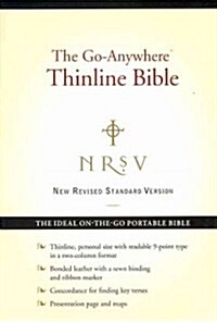 Go-Anywhere Thinline Bible-NRSV-Personal Size (Bonded Leather)