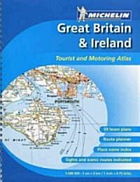 Michelin Great Britain & Ireland Tourist and Motoring Atlas (Paperback, 20th, Spiral, Multilingual)