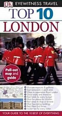 Dk Eyewitness Travel Top 10 London (Paperback, Map, RE)