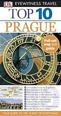 Dk Eyewitness Travel Top 10 Prague (Paperback, Map, RE)