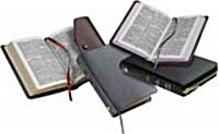 KJV Pocket Reference Bible, Grey Imitation Leather, Red-letter Text, KJ242:XR Dark Grey Imitation Leather (Leather Binding)