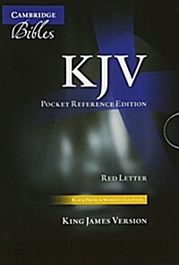 KJV Pocket Reference Bible, Black French Morocco Leather with Zip Fastener, Red-letter Text, KJ243:XRZ Black French Morocco Leather, with Zip Fastener (Leather Binding)