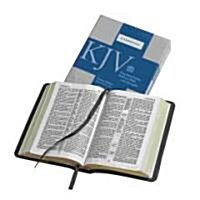 KJV Cameo Reference Edition with Apocrypha KJ453:XRA Black Calfsplit Leather (Leather Binding)