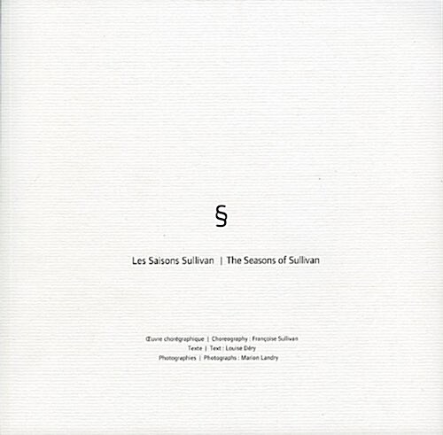 Les saisons sullivan/The Seasons of Sullivan (Paperback)