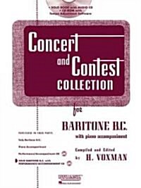 Concert and Contest Collection: Solo Part W/CD - Baritone B.C. (Paperback)