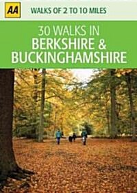 Aa 30 Walks in Berkshire & Buckinghamshire (Cards)