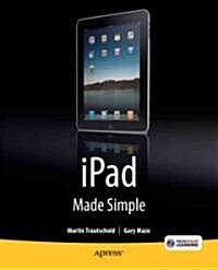 [중고] iPad Made Simple (Paperback)