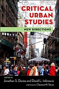 Critical Urban Studies: New Directions (Hardcover)