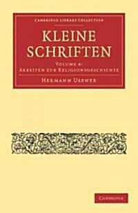 Kleine Schriften (Paperback)