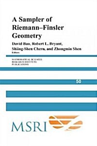 A Sampler of Riemann-Finsler Geometry (Paperback)