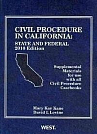 Civil Procedure in California (Paperback)