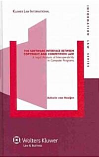 The Software Interface Between Copyright and Competition Law: A Legal Analysis of Interoperability in Computer Programs (Hardcover)