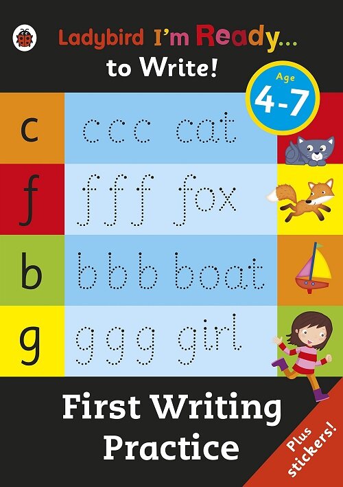 First Writing Practice: Ladybird Im Ready to Write Sticker Activity Book (Paperback)