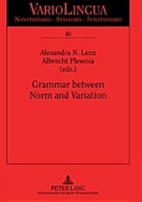 Grammar Between Norm and Variation (Hardcover, 1 New ed)