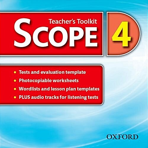 Scope: Level 4: Teachers Toolkit (CD-ROM)