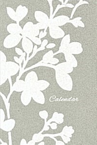 Calendar: Twelve Month Blank Calendar/Planner (Paperback)