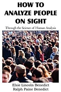 How to Analyze People on Sight (Paperback)